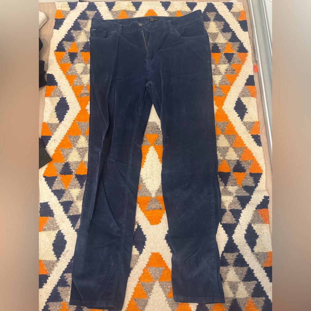 Banana Republic Navy Corduroy Pants